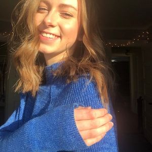 Free People Cropped Sweater